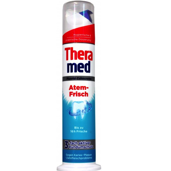 E-shop Theramed Zubná pasta Atem-Frisch pumpa 100ml