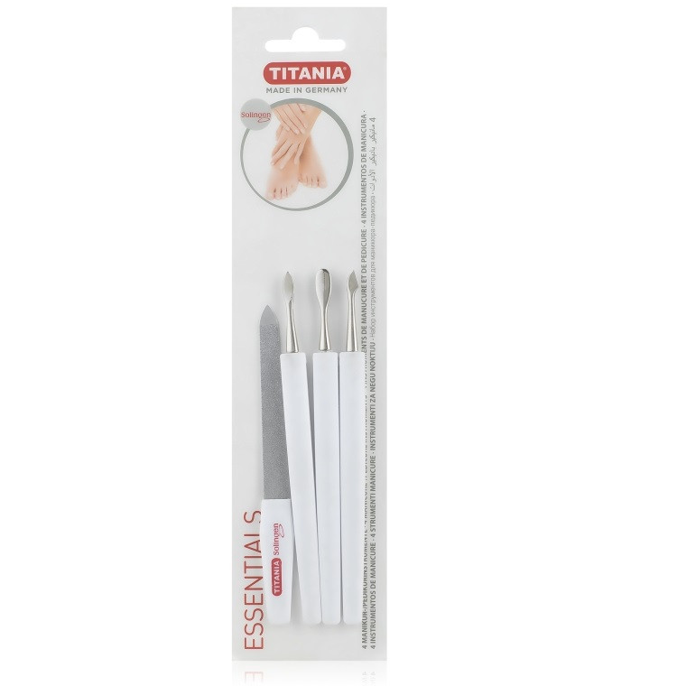 E-shop Titania Essentials - sada na manikúru 4ks