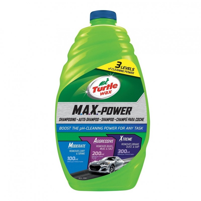 E-shop TURTLE WAX Auto šampón Max-Power 1,42l