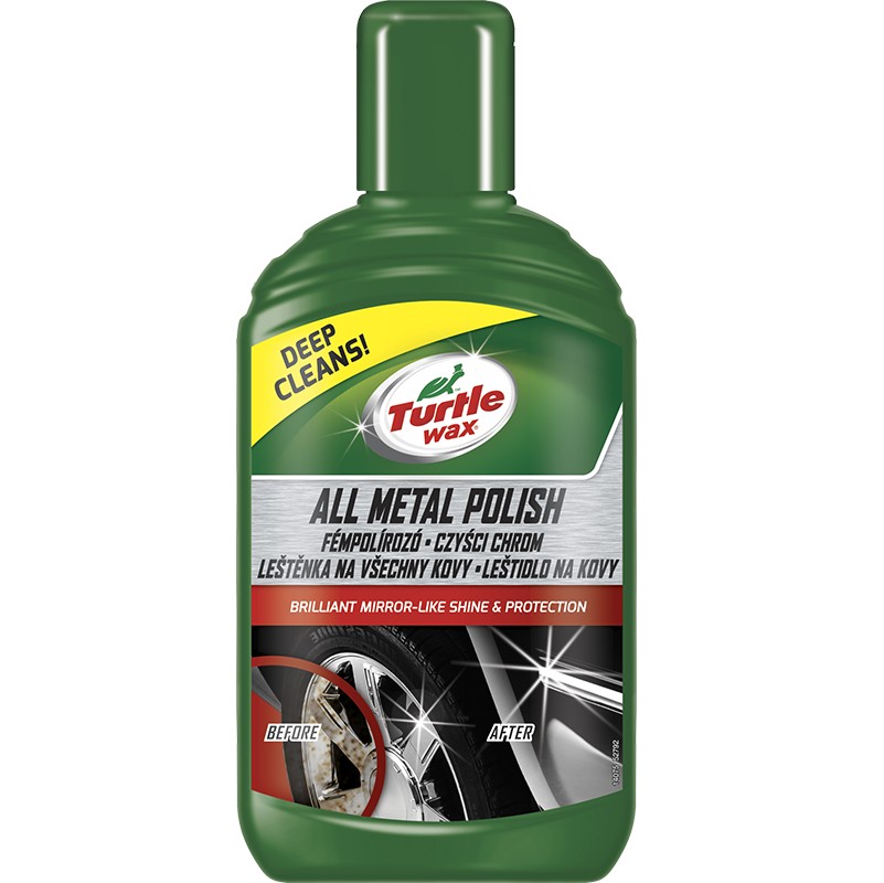 E-shop TURTLE WAX Leštidlo na kovy All metal polish 300ml