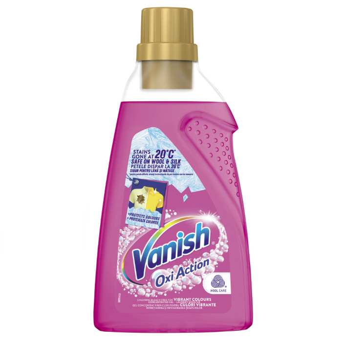 E-shop Vanish tekutý odstraňovač škvŕn Oxi Action Pink 1500ml