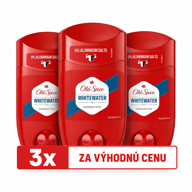 VÝHODNÁ SADA 3x Old Spice Whitewater deostick 50ml