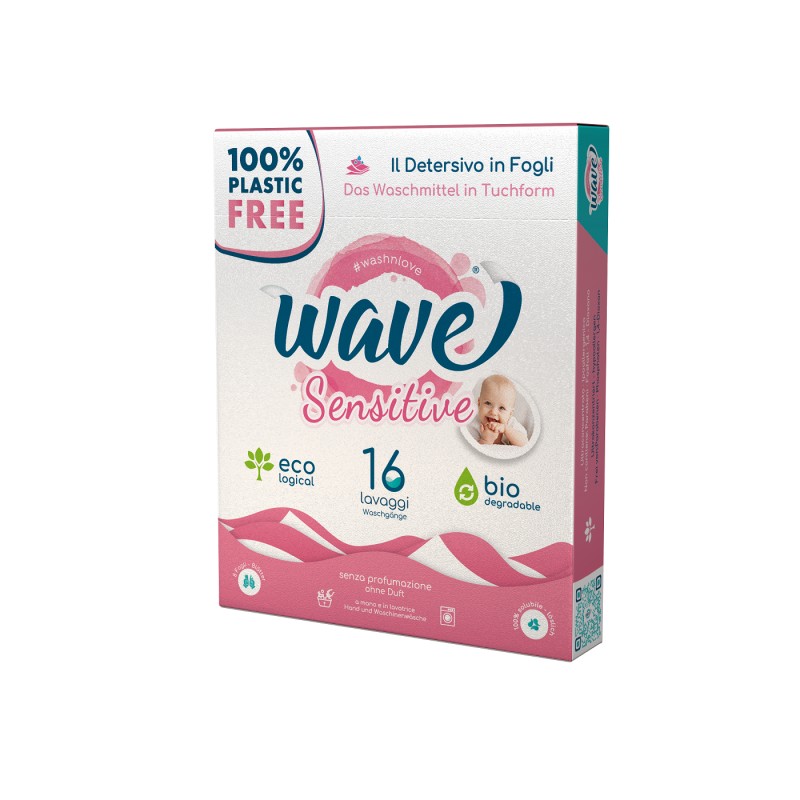 E-shop WAVE Pracie prúžky Sensitive 16ks