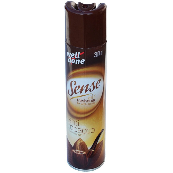E-shop WELL DONE Osviežovač vzduchu sense air - anti tobacco 300ml
