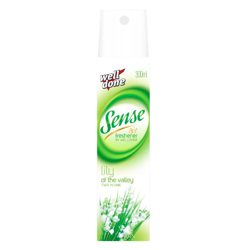 E-shop WELL DONE Osviežovač vzduchu sense air - lily of the valley 300ml