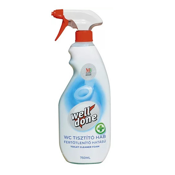 E-shop WELL DONE - Pena na čistenie WC 750ml